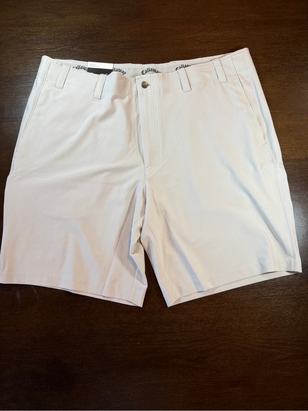 NWT Callaway Opti-Dry 9” Flat-Front Performance Golf Shorts